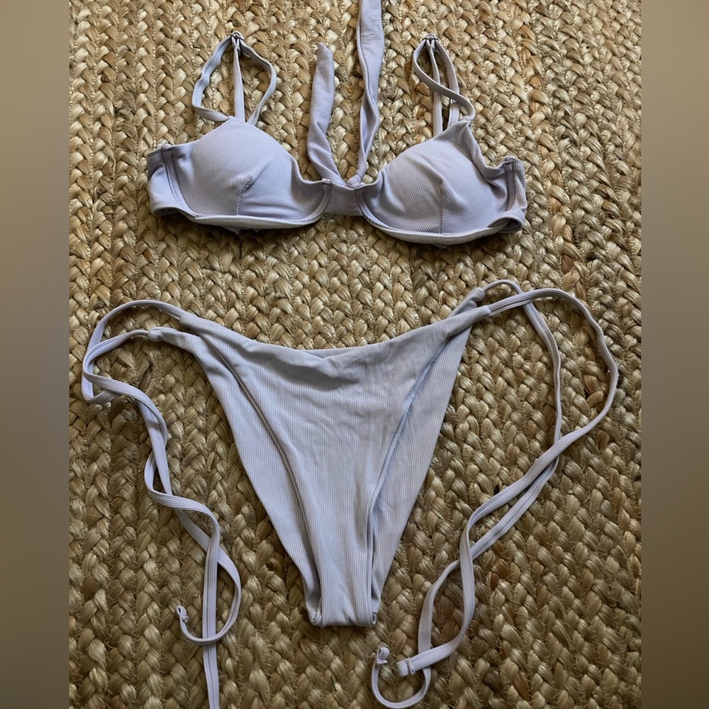 XS/S Light purple adjustable underwire bikini
